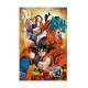 Poster 3d 58x38 cm champa goku states dragon ball super
